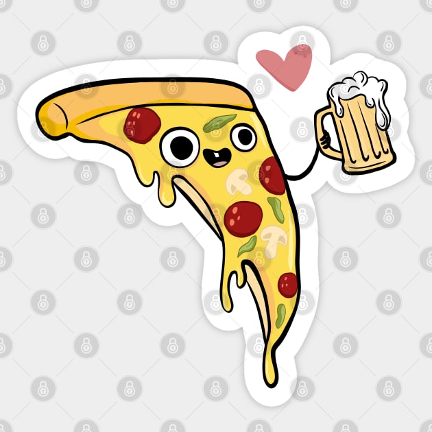 Pizza lover Sticker by niaarts